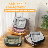 Nouveau lit d'hiver durable et léger pour chiens et chats de petite et moyenne taille, anti-adhérent aux poils, chaud et lavable en machine