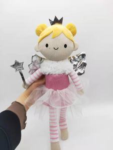 Poupée en tissu faite à la main pour fille, poupée en tissu spécial pour fille, poupée en tissu en peluche, poupée douce - Product Image 2