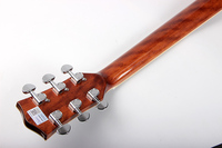 La Chine personnalisé Premium contreplaqué pas cher 41 40 pouces épicéa haut Folk Jazz Guitarra manche en acajou plein noyer guitare électrique acoustique