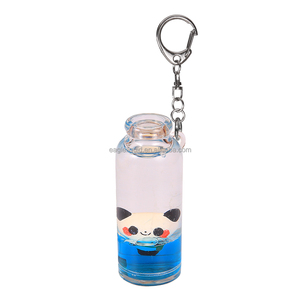 Agua flotante Linda <span class=keywords><strong>Tapioka</strong></span> perla jugo bebida Boba leche café botella Coca-Cola taza llavero forma burbuja té taza llavero - Product Image 4