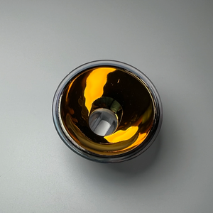 Custom Gold Plated <span class=keywords><strong>Xenon</strong></span> Lamp Acessórios Reflective Bowl e Cold <span class=keywords><strong>Light</strong></span> <span class=keywords><strong>Source</strong></span> Reflective Cup Instruments para Optics - Product Image 4