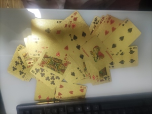 Barajas de Póker Personalizadas de Papel de 310 g/m², Pequeñas, de Lujo, Impresión Premium, Juego de Barajas Dobles Españolas de Lujo en Oferta - Product Image 4