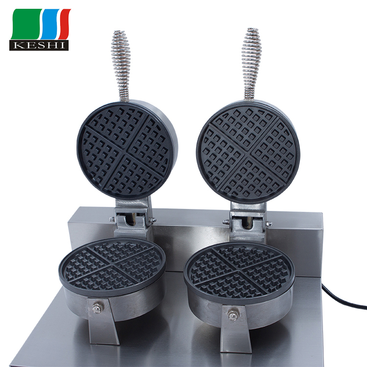 Electric Cast Iron Waffle Maker Waffle