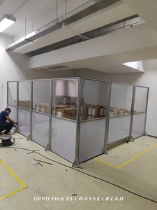 Standardized Workshop Aisle Barrier Mesh Creates Safe Pedestrian Walkways And Prevents Unauthorized Entry Into Operational Zones - Product Image 4