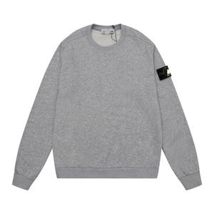 Sweat-shirt classique <span class=keywords><strong>STONE</strong></span> léger en mélange de <span class=keywords><strong>coton</strong></span>, couleur unie, motif cœur, avec badge au col, manches longues, unisexe, <span class=keywords><strong>Island</strong></span> Couple High - Product Image 3