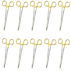 Porte-aiguille Olsen Hegar TC 5,5 pouces, ciseaux porte-aiguille en acier inoxydable, instruments chirurgicaux manuels certifiés CE, vente en gros - Product Image 4