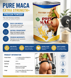 Pack <span class=keywords><strong>de</strong></span> <span class=keywords><strong>poudre</strong></span> <span class=keywords><strong>de</strong></span> protéines pour le bien-être des femmes courbes |   Maca, prise <span class=keywords><strong>de</strong></span> poids et soutien naturel des courbes, végétalien et sans gluten - Product Image 5