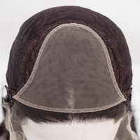 Perruque Lace Front Longue Lisse Soyeuse Noir Jais, Cheveux Indiens Vierges Couleur HD, Ligne de Cheveux Naturelle, Sans Colle, Pour Femme