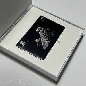 บัตรธุรกิจ NFC แบบเปล่า บัตรธุรกิจโลหะสีดำ ผู้ผลิตบัตรธุรกิจ - Product Image 3