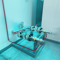 Estación de Descompresión de Tres Etapas de Alto Flujo para Regulación y Medición de Presión de GNC Estándar para Estaciones de Gas Natural Globales