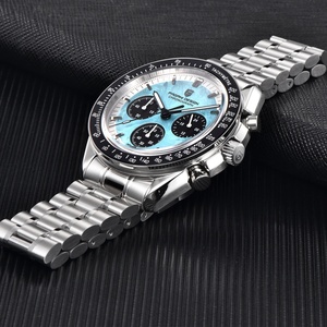 Montre chronographe pour homme PAGANI DESIGN <span class=keywords><strong>1701</strong></span>, mouvement japonais de luxe, mouvement japonais VK63, montres personnalisées pour homme - Product Image 3