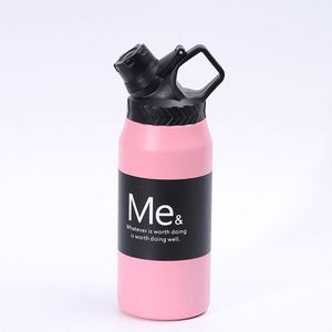 Thermos sport à double paroi 750 ml 950 ml en acier inoxydable 304, tasse isotherme sous vide pour le camping et la randonnée - Product Image 6