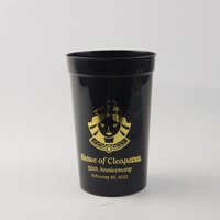 Gobelets de stade réutilisables personnalisés en plastique de 22 oz (660 ml), portables, pour mariages, fêtes et événements, qualité alimentaire.