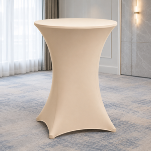 Wholesale Labor Saving Cocktail Round Spandex Stretch Fitted <b>Table</b> <b>Cover</b> <b>Waterproof</b> Heat Resistant Eco-Friendly Durable Wedding - Product Image 1