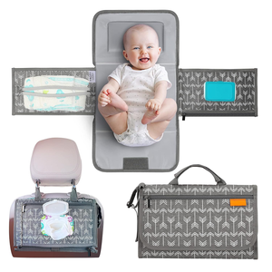 <span class=keywords><strong>Cambiador</strong></span> de pañales portátil RAYLON W para bebé, <span class=keywords><strong>cambiador</strong></span> de pañales para bebé, bolsa de viaje <span class=keywords><strong>con</strong></span> bolsillo para toallitas, <span class=keywords><strong>cambiador</strong></span> portátil de diseño inteligente - Product Image 2
