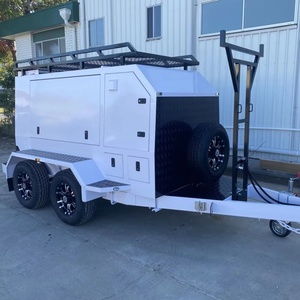 Remolque Utilitario HERUI Impermeable, Fabricado en China, con Capacidad para 3 Unidades, Tamaño Personalizado, para Transporte y Almacenamiento de Carga para Trabajadores - Product Image 1