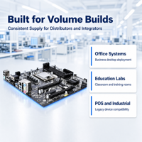 Carte mère de haute qualité avec chipset Q670, compatible avec les processeurs Intel Core i3, i5, i7, i9 de 12e, 13e et 14e génération, socket LGA1700