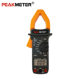 Pince ampèremétrique numérique portable Peakmeter PM2001 1000A AC 1000V DC/750V AC avec fonction de maintien des données, multimètre rétroéclairé certifié CE, 2000 points de lecture - Product Image 1