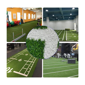 Revêtement de sol sportif de gymnastique personnalisé avec gazon artificiel de 15mm marqué dans des couleurs spécifiques pour le glissement ou la <span class=keywords><strong>luge</strong></span> - Product Image 1