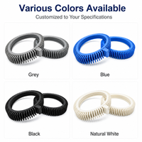 Ingranaggi in Nylon PA6 PA66 MC Personalizzati per Macchine Industriali, Parti di Taglio in Plastica Stampate a Iniezione ad Alta Precisione, Resistenti all'Usura
