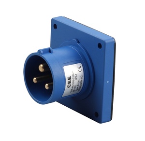 CEE IEC60309 SEMKO for IP44 2P+E 16A 250V Single Phase Blue <strong>Caravan</strong> Industrial Electrical <strong>Plug</strong> 3-Pin Screw Terminals - Product Image 6