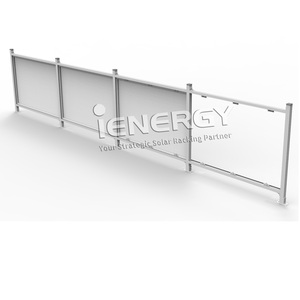 Vallas solares de jardín, valla de energía verde solar para el desarrollo del hogar, sistemas de cultivo de tierras - Product Image 1