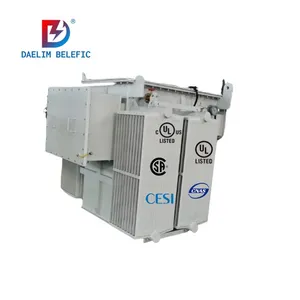 Nouveau produit 30 MVA 31500 KVA 63 KV Transformateur de puissance immergé dans l'huile 45MVA