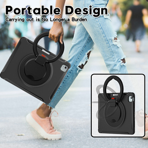 Funda Protectora Híbrida de Plástico y TPU con Agarre Resistente para <span class=keywords><strong>iPad</strong></span> Air 13 2024 <span class=keywords><strong>M2</strong></span> - Product Image 3