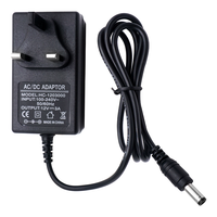 Alimentation murale 5V 6V 9V 12V 15V 19V 24V 1A 2A 3A 5A 24W 36W 60W Adaptateur LED Caméra CCTV Routeur Chargeur Adaptateur AC DC