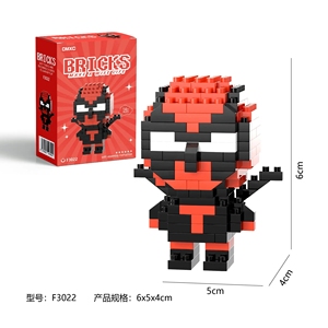 Briques Micro <span class=keywords><strong>Mini</strong></span> Super Héros Venom <span class=keywords><strong>Spider</strong></span> <span class=keywords><strong>Iron</strong></span> en vente flash, blocs de construction DIY pour enfants, jouets de collection, cadeau - Product Image 4