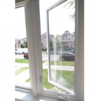 Fenêtre en aluminium moderne insonorisée et imperméable à l'eau de vente directe d'usine personnalisée fenêtre à battant pour appartement et maison