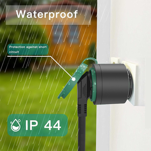 Firmware <span class=keywords><strong>Tasmota</strong></span> personnalisé Prise UE Smart ESP8685 Prise intelligente étanche avec application de planification de l'heure Commande vocale à distance - Product Image 5