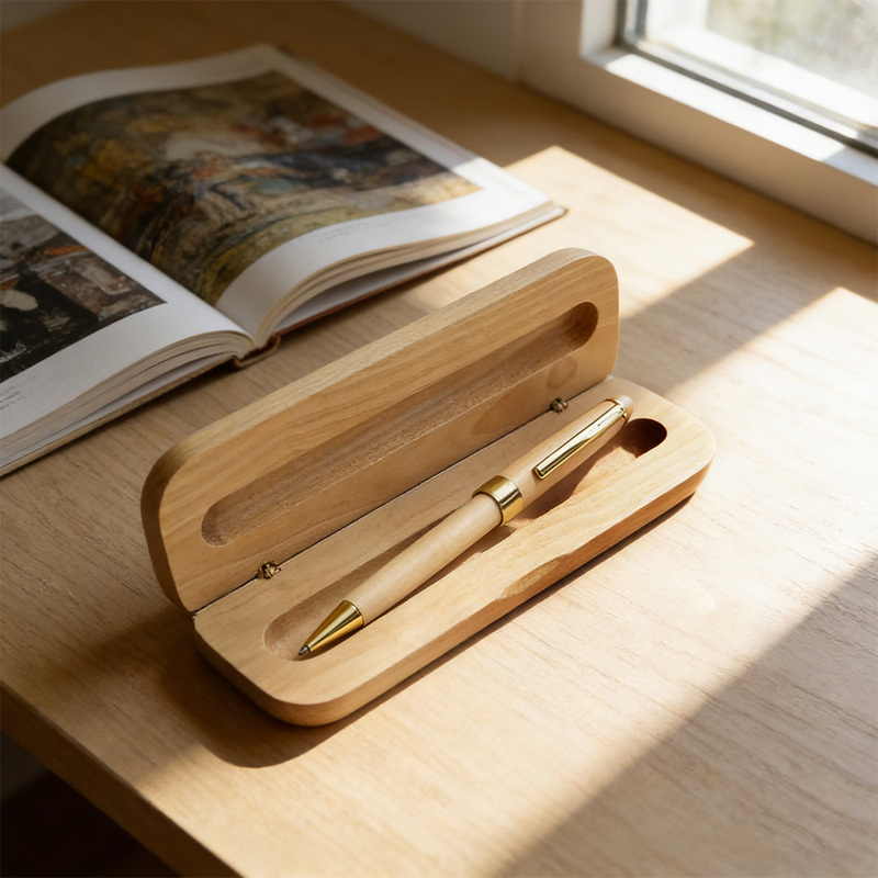 Wooden Pen with Elegant Box Handcrafted