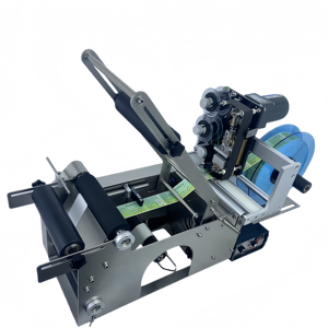 Machine d'étiquetage semi-automatique pour bouteilles rondes, bouteilles de vin, bouteilles en plastique - Product Image 2