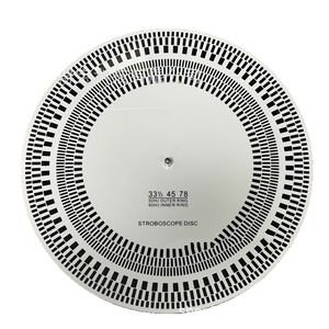 Nuevo Estroboscopio Acrílico de Alta Precisión para Calibración de Discos de 33, 45 y 78 RPM, Antiestático, para Uso Doméstico - Product Image 6