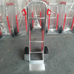 Pegangan truk tangan aluminium, keranjang taman aluminium pegangan plastik tugas ringan truk karung tangan - Product Image 4