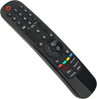 Télécommande intelligente HUAYU MR24GA avec fonction de pointeur laser, commande vocale, télécommande magique pour TV, remplacement pour LG