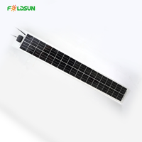 Panneau solaire flexible Foldsun 20W ultra-fin pour surfaces courbes de véhicules spéciaux, taille personnalisable