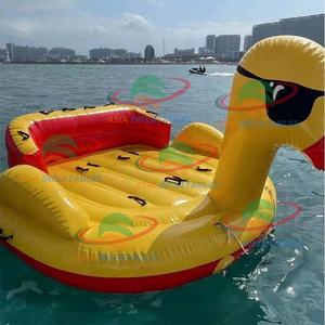 Jeux aquatiques d'été amusants, tube flottant gonflable pour sports nautiques, bateau disco, banane, canard pour <span class=keywords><strong>jet</strong></span> <span class=keywords><strong>ski</strong></span> - Product Image 6