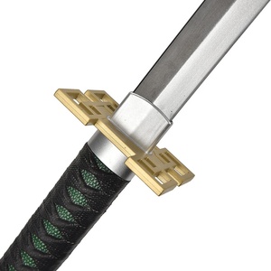Spada Nichirin in Schiuma PU per Cosplay dell'Anime Giapponese <span class=keywords><strong>Demon</strong></span> <span class=keywords><strong>Slayer</strong></span> <span class=keywords><strong>Kimetsu</strong></span> <span class=keywords><strong>No</strong></span> <span class=keywords><strong>Yaiba</strong></span>, Katana Giocattolo in Plastica di Muichiro Tokito - Product Image 6
