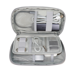 Estuche Organizador de Cables Resistente al Agua, Ecológico y Duradero para Viajes, para Cables, Cargadores, Discos Duros, Soporte de Almacenamiento de Cables - Product Image 1