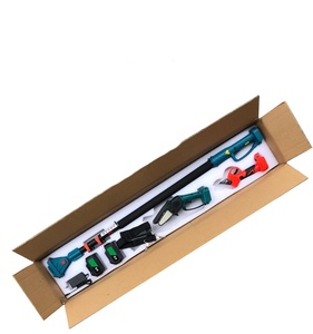 DIY Gardening Tools Set 3 in 1 Battery Powered 20V Brushed Motor High Pruning Shears Chainsaw with <b>Telescopic</b> Pole - Product Image 3