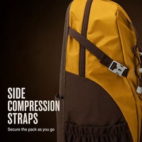 Sac à dos de randonnée imperméable en polyester pour le camping en plein air