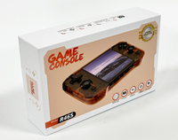 Console de jeu portable R46S avec écran IPS de 4,0 pouces, système Linux, Wifi intégré, 2,4G sans fil, batterie 4000 mAh, console de jeu rétro portable