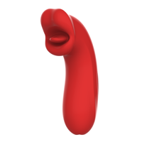 Großhandel Mund-Vibrator Zungen-Vibrator Sexspielzeug für Frauen Zungenlecken Orales Beißen Nippel-Klitoris-Stimulator Erwachsenen-Spielzeug