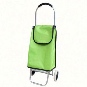 Detachable Light Folding Wheeled 600D Oxford Cloth Shopping Trolley Bag Customized Colors Logos Portable Durable Vegetable - Product Image 6