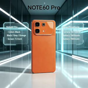 Teléfonos Móviles con Cámara Trasera de 108MP de Alta Calidad, Note 60 Pro, Carga Rápida, Doble SIM, 1TB, Teléfono para Juegos - Product Image 3