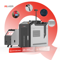 Machine de soudage laser à fibre 3-en-1 JQLASER, puissance maximale 3000W, refroidissement par eau, haute précision, haute rigidité, portable, nettoyage