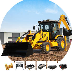 Spedizione gratuita opzionale motore Epa retroescavatore retroescavatore 4x4 Diesel mini terne caricatore - Product Image 1