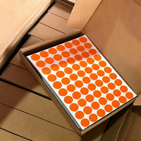 Autocollants adhésifs en gros pour trous de vis - Cache-vis ronds en PVC pour fabricants de meubles